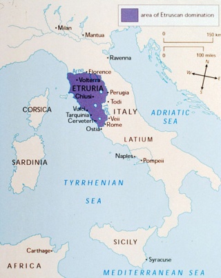 Etruscan map